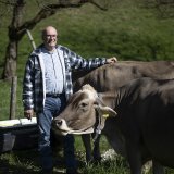Le président de l'Union des paysans Markus Ritter s'est dit surpris par l'ampleur des manifestations des paysans (archives). KEYSTONE/GIAN EHRENZELLER